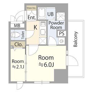 D 2Kの間取り図