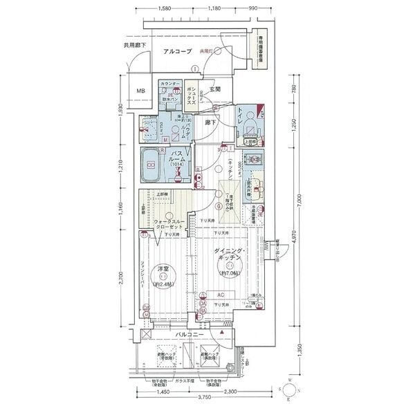 1009 の間取り図