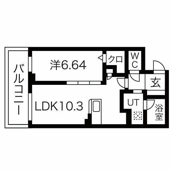 302の間取り図