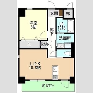 103 の間取り図