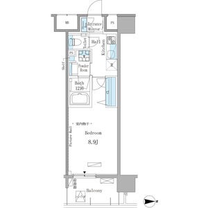1003の間取り図