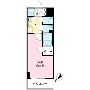Ⅱ 1Kの間取り図