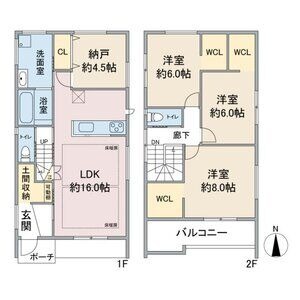 Aの間取り図