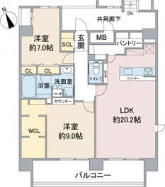 1001の間取り図