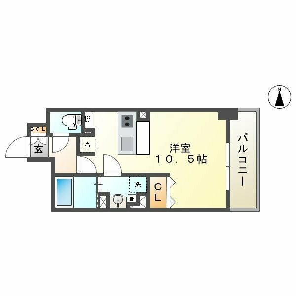 602 の間取り図