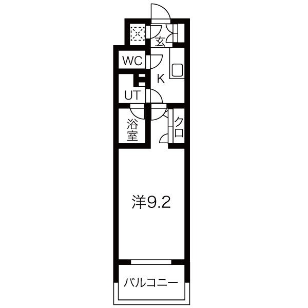 404の間取り図