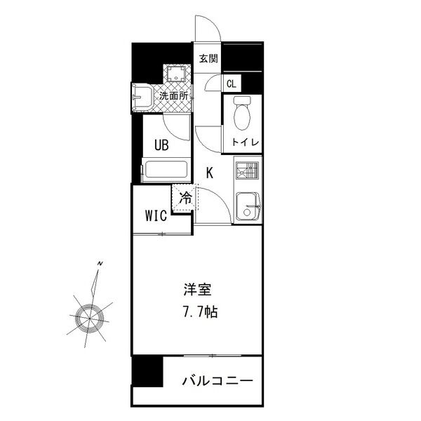 603の間取り図