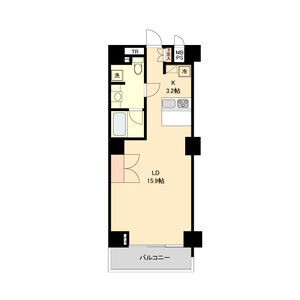 412の間取り図