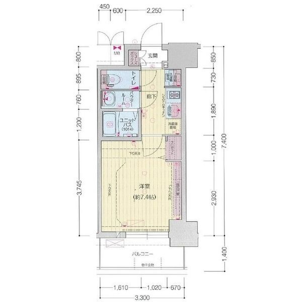 202の間取り図