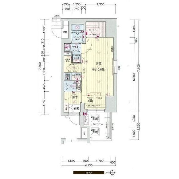 805の間取り図