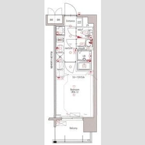 1402 の間取り図