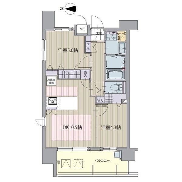 1101の間取り図