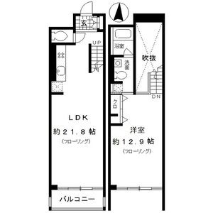 MZ・78.56㎡ 1LDKの間取り図