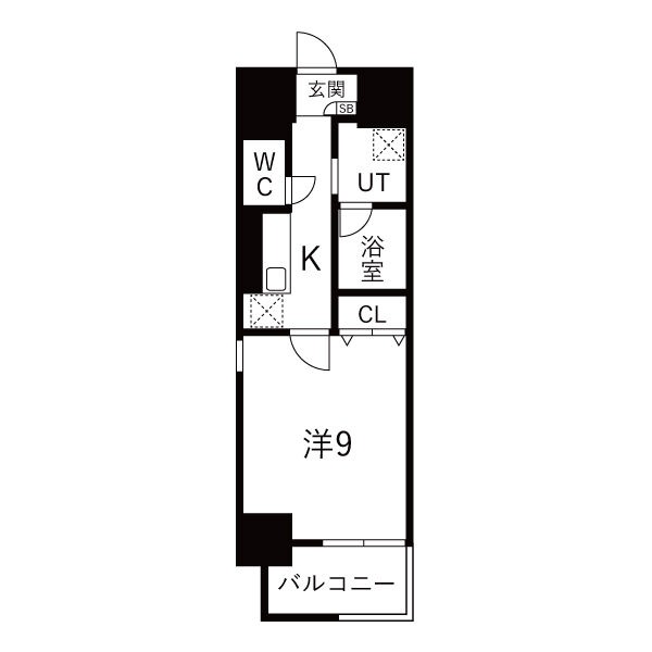 607の間取り図