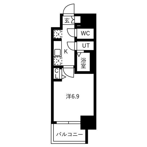 201の間取り図