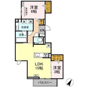 202の間取り図