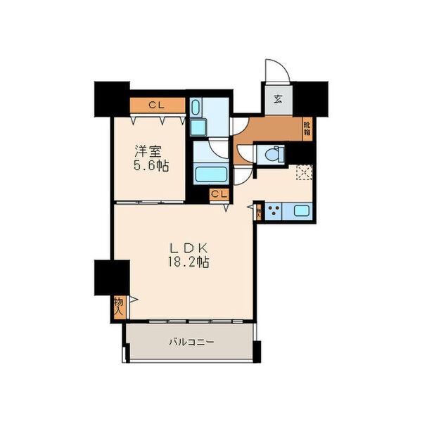 1407の間取り図