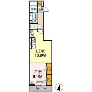 202の間取り図