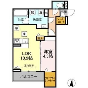 102の間取り図