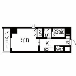 601の間取り図