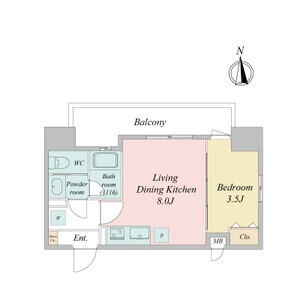 405の間取り図