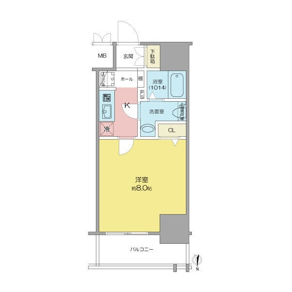 303の間取り図