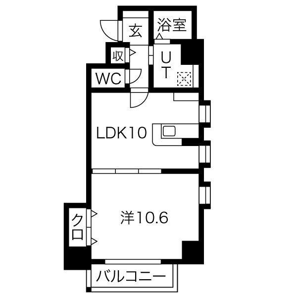 301 の間取り図