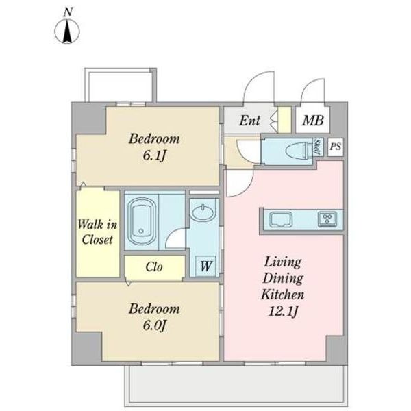 301 の間取り図