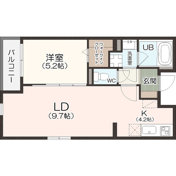 502の間取り図