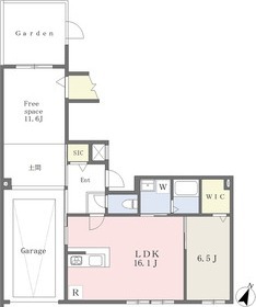 A 2LDKの間取り図
