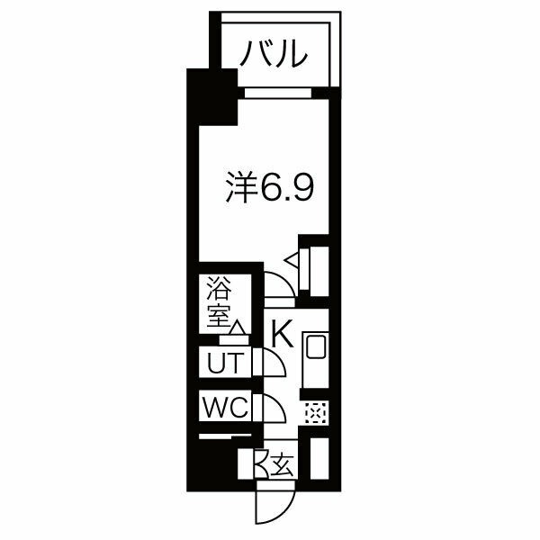 1006の間取り図