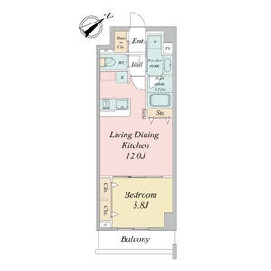 304の間取り図