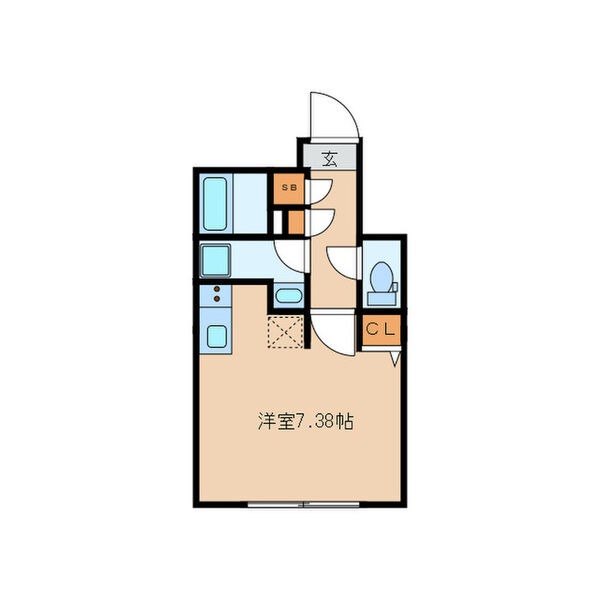 403 の間取り図