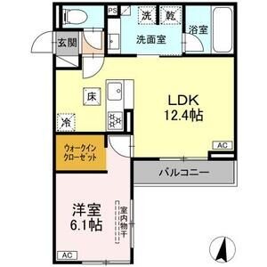 102の間取り図