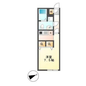 102の間取り図