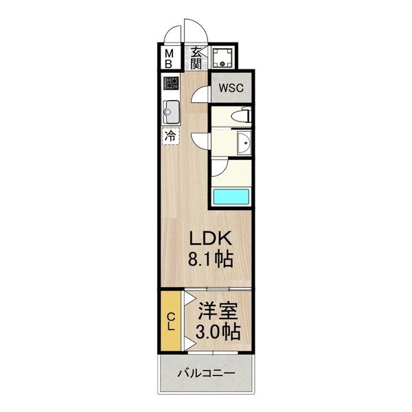 303の間取り図