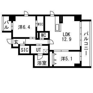 202の間取り図