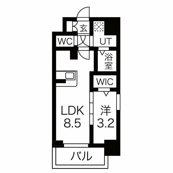 705の間取り図