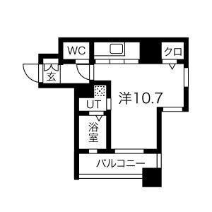 601 の間取り図