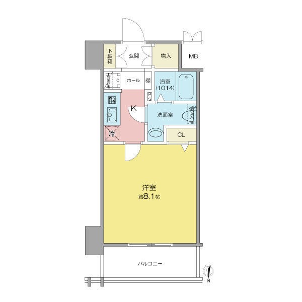 304の間取り図