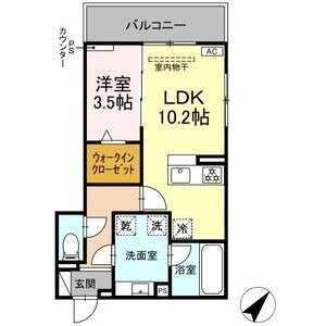 203の間取り図