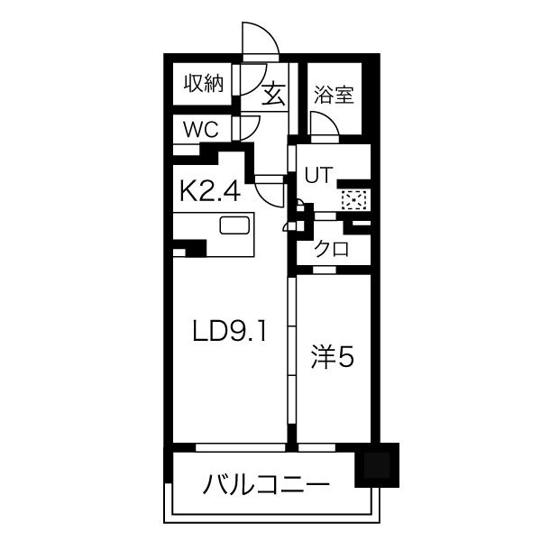 703 の間取り図