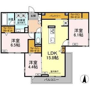 201の間取り図