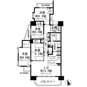 A 4LDKの間取り図