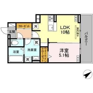 203の間取り図