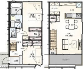 Cの間取り図