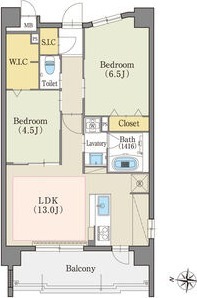 206の間取り図