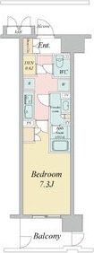 G 1Kの間取り図