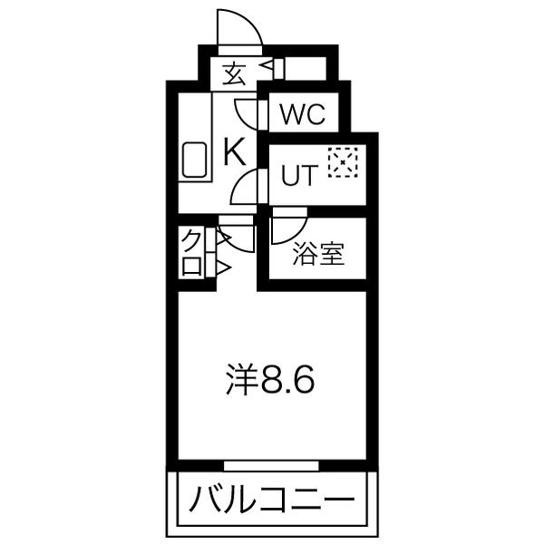 802の間取り図