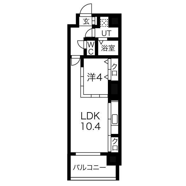 201の間取り図